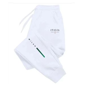 New in Mens Sweatpants Printed Casual Trousers Outdoors Fitness Sports Jogging Mens Pants Daily Running Pants Fashion Streetwear