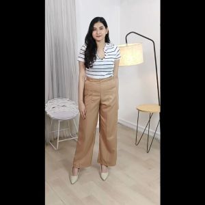 Clara Kulot Celana Panjang Bahan Katun Premium