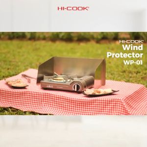 Hi-Cook Wind Protector Plat Stainless Steel Penahan Angin Kompor