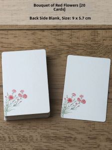 Hand-Drawn DIY Greeting Card Blank White Kraft Paper English Word Card Lomo Style Postcard Pinyin Message Card Simple Design