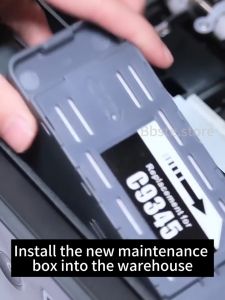 C9345 L8050 L18050 L15150 Maintenance Box for Epson L8050 L15158 L6580 L15160 With Chip Sponge Plug And Play