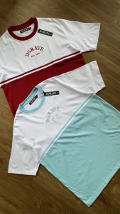 DGRAVE BASICS ‘LAMENTRA’ CURRANT RED T-SHIRT