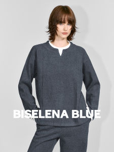 BEIQIANI | Casual Loose Faux Two-Piece Womens Set Winter