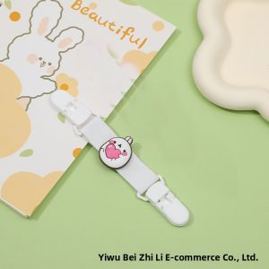 Anti-Slip Childrens School Bag Strap with Fixed Clip Elementary Student Backpack Chest Buckle Elastic Strap Double Shoulder Bag Strap