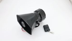 RYSJM | Còi Xe Điện Tử Không Dây 7 Âm Thanh 130dB Còi Báo Động 12V Với Loa 100W Hệ Thống Cảnh Báo Xe Hơi Kèm Điều Khiển