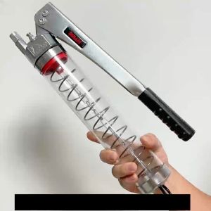 900CC Hexagonal gear grease gun Grease gun pump Heavy duty high pressure grease gun pump oil injection tool