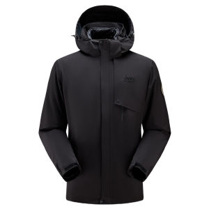 Jeep | Jeep Outdoor Waterproof Down Jacket Three-in-One Mens Windproof Mountain Climbing Clothes Warm Outerwear Womens Autumn Winter Padded Coat