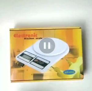 Kitchen Weighing Scale Digital Kitchen Weighing Scale For Food with 2 Batteries Keimav