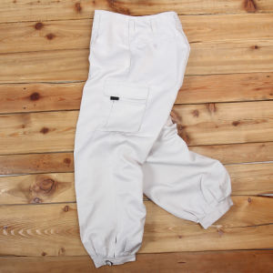 Loose Multi-Pocket Work Pants Mens Spring Summer Thin Material High Waist Work Clothes Trousers Bunching Jump Dance Martial Arts