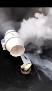 Portable exhaust fan high suction direct exhaust pipeline booster fan exhaust fan remote control for ventilation fan