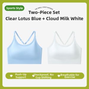 Shock Absorbing Sport Bra Top for Yoga Running Pilates