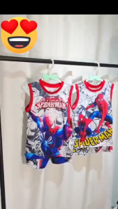 【BUY1 TAKE1】Spiderman Character Design Basketball Terno Jersey for Kids 2-8YRS OLD