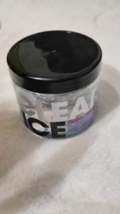 Ampro Clear Ice Styling Gel - Firm-Flexible Hold Alcohol-Free Shiny Hair All Hair Types.446g