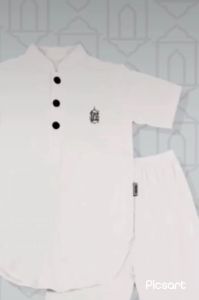 Setelan Koko Anak Asraf / Pakaian Muslim Anak Laki-Laki Usia 1-10 Tahun