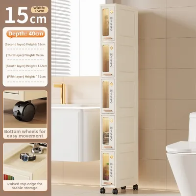 FANGESHI | Ultra-slim Wall Storage Cabinet Clothes