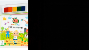 Hinkler | CoComelon Old Macdonald Finger Prints | Fingerprint Activity Book | Finger Painting for Toddlers | Fingerprint Ink Pad | Nursery Rhymes for Babies