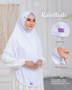 Jilbab hijab kerudung bergo krudung wanita dewasa jersey instan syari polos hitam putih terbaru new terlaris terkini modern kekinian murah viral 2023 raudhah Arrafi daily simple best seller adem cantik tanpa non pet stella cantik COD gratis ongkir