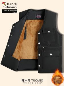 TUCANO | Thick Warm Insulated Vest For Elderly Men