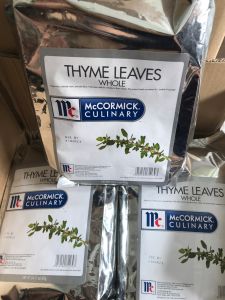 McCormick Thyme Leaves Whole 400g/HERBS&SPICES