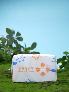 BE A BETTER MOM Baby Soft Tissue Facial Tissue Disposable Dry Wet Tissue Wipes