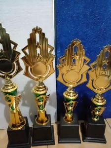 Piala Lomba Juara 1 2 3 4 (NO.8 BODY HIJAU RASER) \"costum\" FREE STICKER (BOLEH satuan)TERMASUK sticker DAN FREE DESIGN