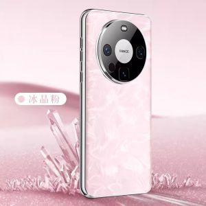 Huawei Mate70Pro Womens Full Cover Pink Phone Case Elegant Simple Design Compatible with New Models M40E M70 Eco-Friendly