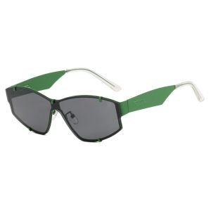 JN IMPRESSION Cross-border European and American Frameless Sunglasses Ins Internet Celebrity Same Style Sunglasses Fashionable High-end Catwalk Sunglasses Street Shooting
