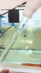 อุปกรณ์ทำความสะอาด ดูดขี้ปลา ขจัดสิ่งสกปรกออกจากตู้ปลาได้อย่างง่ายดายและทำให้มีน้ำใส หลอดดูดขี้ปลา