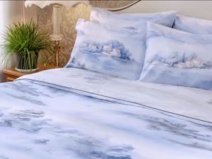 EXOTICA ชุดผ้าปูที่นอนรัดมุม+ปลอกหมอนหนุน ลาย Loch Lomond ที่นอน 6 ฟุต / 5 ฟุต / 3.5 ฟุต (ผ้าปู ปลอกหมอน)