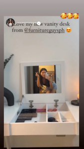 The Furniture Guys Paris Dressing Table Vanity Table Convertible to Study or Working Table