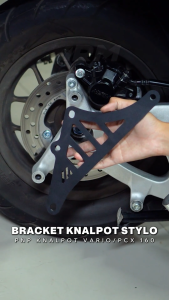ARM BRACKET KNALPOT STYLO (KNALPOT VARIO 160 / PCX 160)