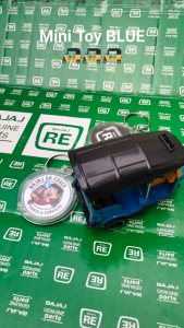 1PC BLUE Three-Wheel Replica Toy for Drivers 3Wheel Display Bajaj Tvs Piaggio Model Toy Collection bajajsacogeo Original