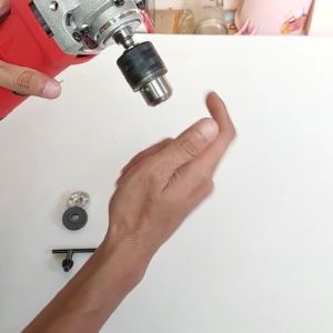 Kepala Bor Chuck 10 mm Drat Gerinda Bonus Pcs Mata Bor Beton Iriwin 6mm Sambungan Mesin Grinda