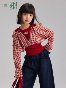 iplant | Áo Blouse Hai Lớp Dành Cho Bé Gái