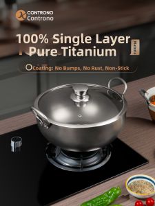 CONTRONO | Food Grade Nonstick Titanium Pot