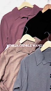 Kemeja Crinkle Wanita: Kemeja Berkualitas Tinggi untuk Acara & Desain Mewah