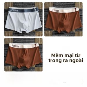 MiiOW | Quần lót nam cotton nguyên chất thoáng khí kháng khuẩn cạp vừa quần đùi cotton thoải mái mùa hè 2025 quần lót nam
