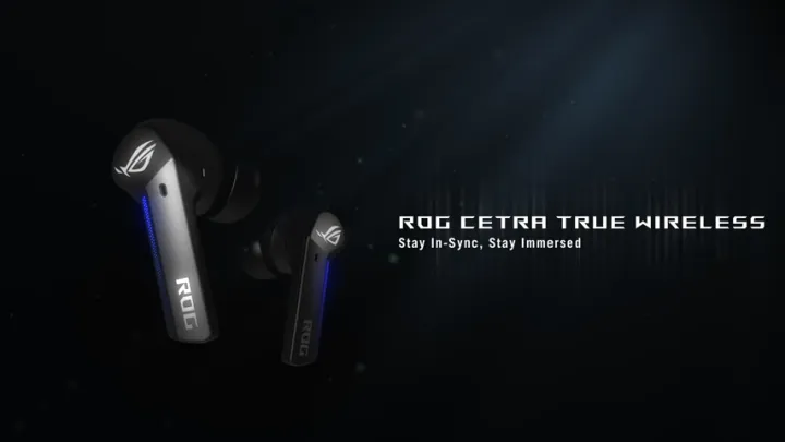 TRUE WIRELESS HEADPHONES ASUS ROG CETRA TRUE WIRELESS By Speed Gaming ...