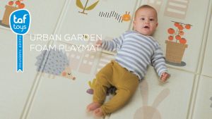 Taf Toys แผ่นรองคลาน พับได้ ขนาดใหญ่ Super-Size Foam Play Mat ของใช้เด็กแรกเกิด
