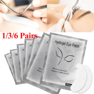 Dorisna 1/3/6 cặp lông mi nối dài vá Hydrogel các bản vá lỗi trang điểm Lash ghép dưới miếng che mắt Pad lông mi Gel Lash Pads các bản vá lỗi