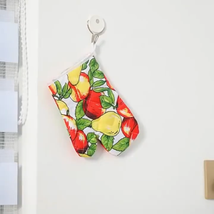 Sarung Tangan Oven Anti Panas + Cempal / Sarung Tangan Oven Tebal / Pelindung Tangan Anti Panas