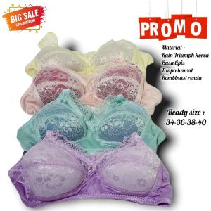 Bra Wanita Satuan Banyak Warna Bh Busa Premium