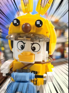 Bộ lắp ráp Chú Vịt Tinh Nghịch - Đồ chơi xếp hình 3D LOZ Microbricks