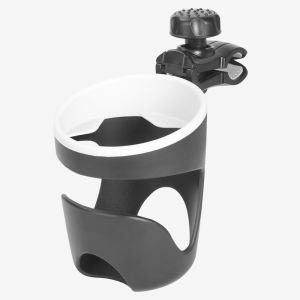 Hamshmoc Anti-Slip Baby Stroller Bottle Holder Adjustable Infant Trolley Cup Holder Clip Detachable Easy To Install For Milk Water Drink Stroller Universal Accessories