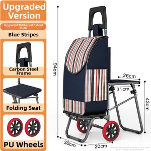 YIXUAN | Foldable Stair Climbing Trolley Cart