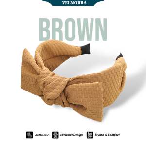 Headband bando Korea Cavelia Bondu Pita Lucu Bandana Ikat Kepala Asesoris Rambut Wanita Dewasa Empuk Nyaman Rangka Stainless Lentur