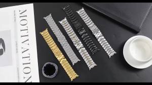 Luxury Stainless Steel Band For Samsung Galaxy Watch 8 Classic 46mm Metal Strap For Galaxy Watch 8 40mm 44mm Men Watchband
