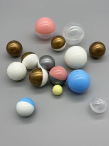 5cm Egg Shell Anime Capsule Toy Detachable Ball round Capsule Toy Packing Box Hand-Made Preschool Education Props Toy Eggs Gift Box