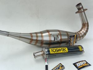 KNALPOT KAWASAKI NINJA RR R SS TOS-TECH TINGGAL PASANG