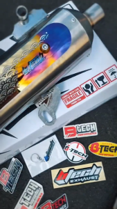 KNALPOT STANDAR RACING BTECH EXHAUST LUSTER TAMENG BIRU ADV PCX VARIOLED STYLO PCX VARIO NMAX AEROX